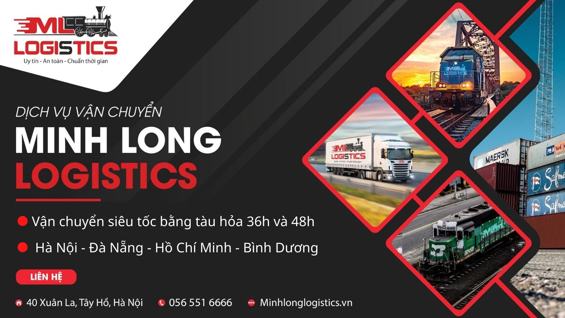 05 LÝ DO NÊN SỬ DỤNG DỊCH VỤ VẬN CHUYỂN HÀNG HÓA BẰNG TÀU HỎA SIÊU TỐC CỦA MINH LONG LOGISTICS